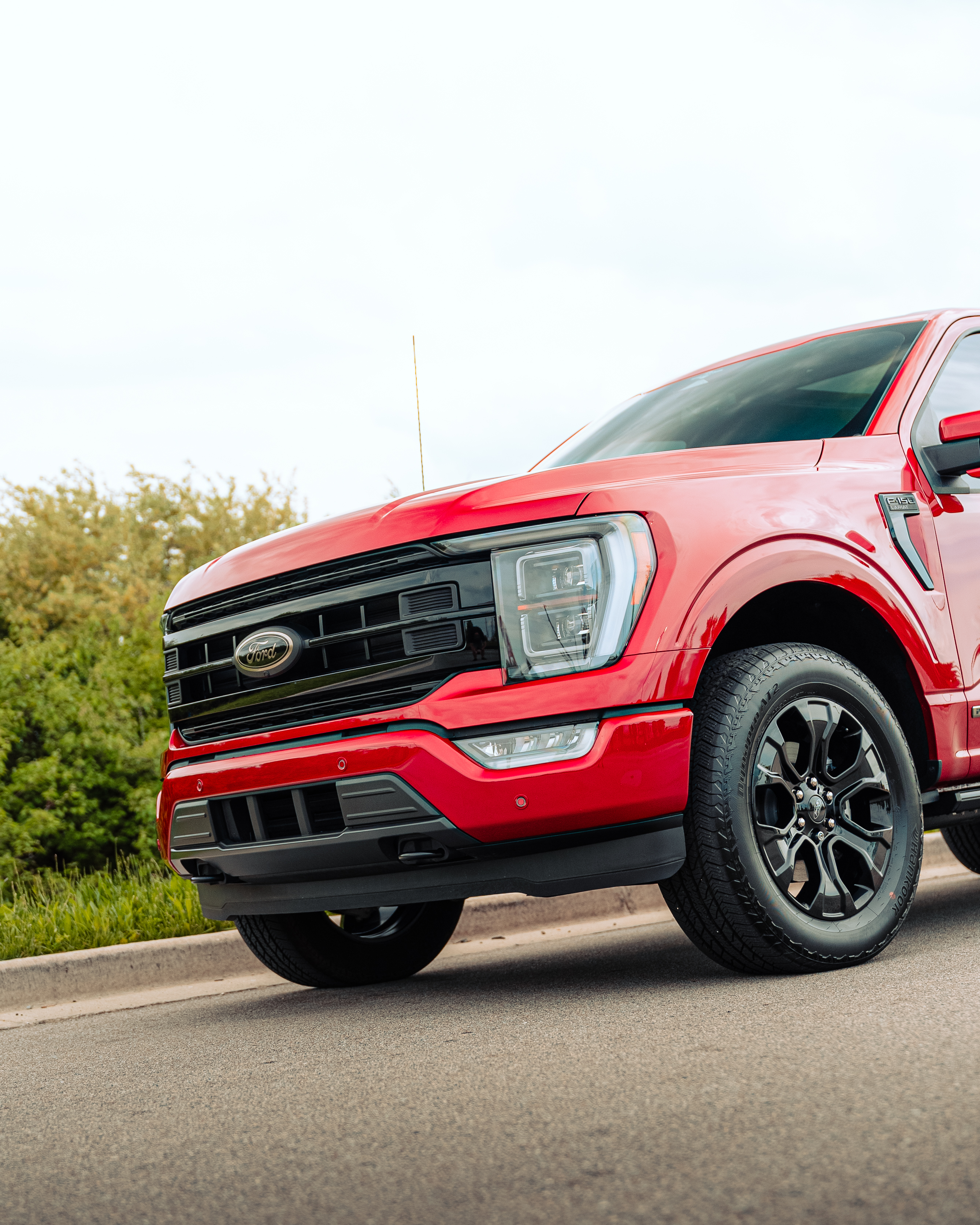 Ford F-150 front grille detail